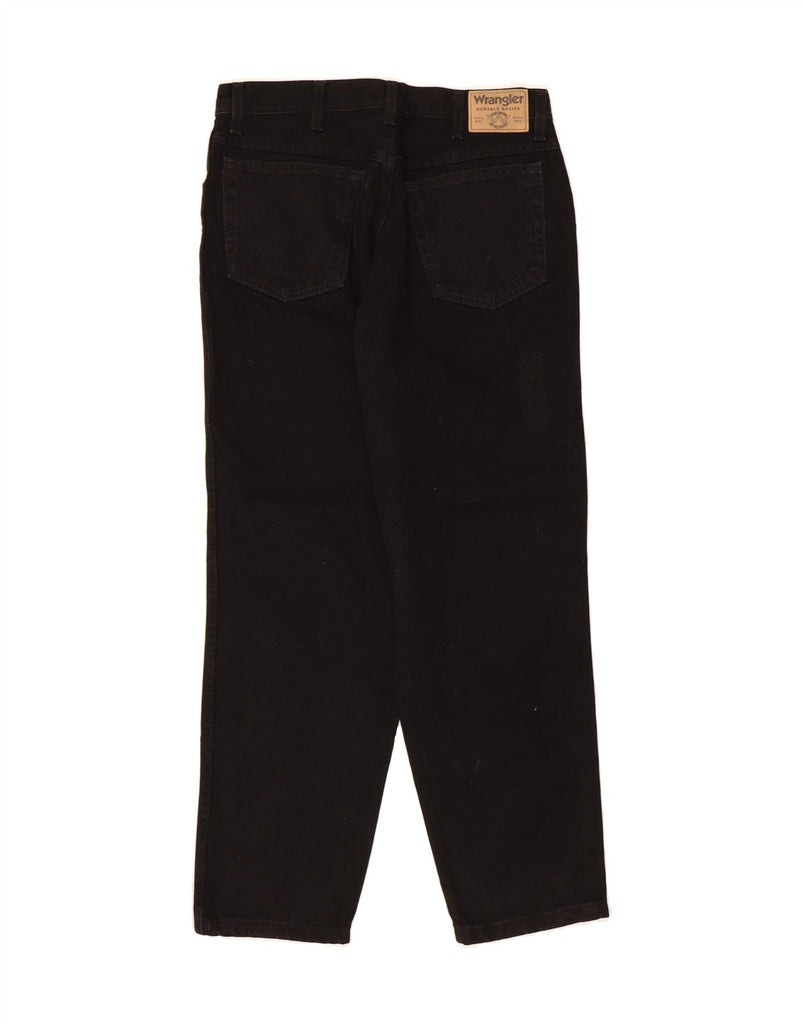 WRANGLER Mens Tapered Jeans W34 L30 Black Cotton Vintage Wrangler and Second-Hand Wrangler from Messina Hembry 