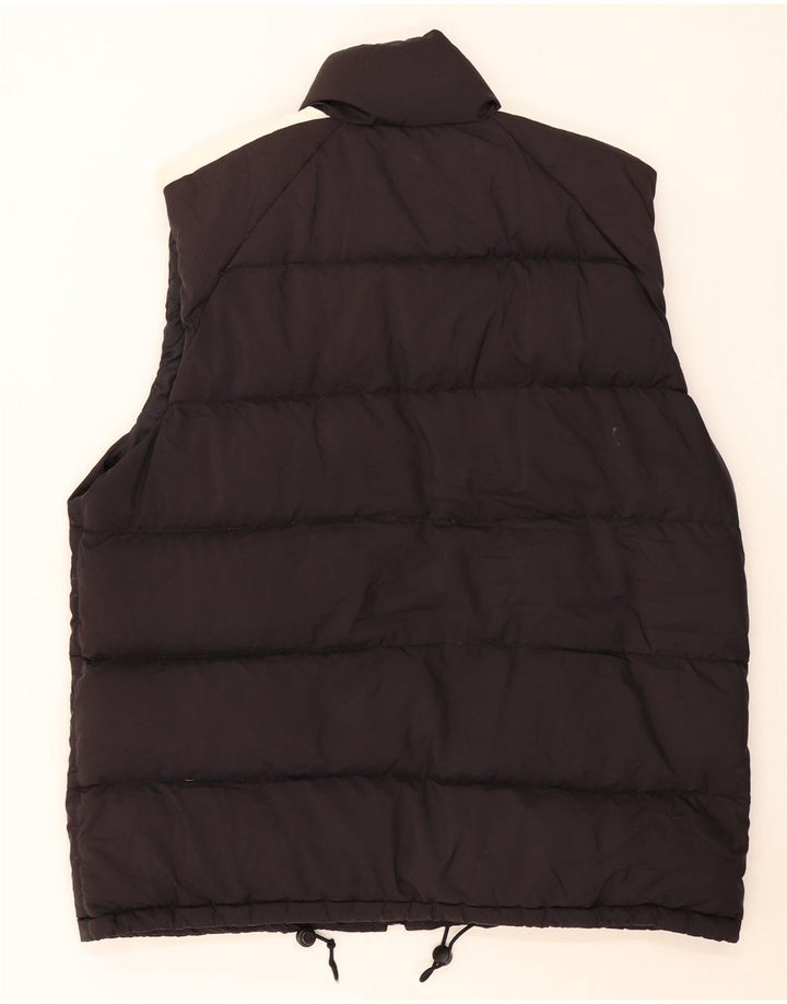 Fila Mens Padded Gilet IT 56 XL Black Colourblock Polyester