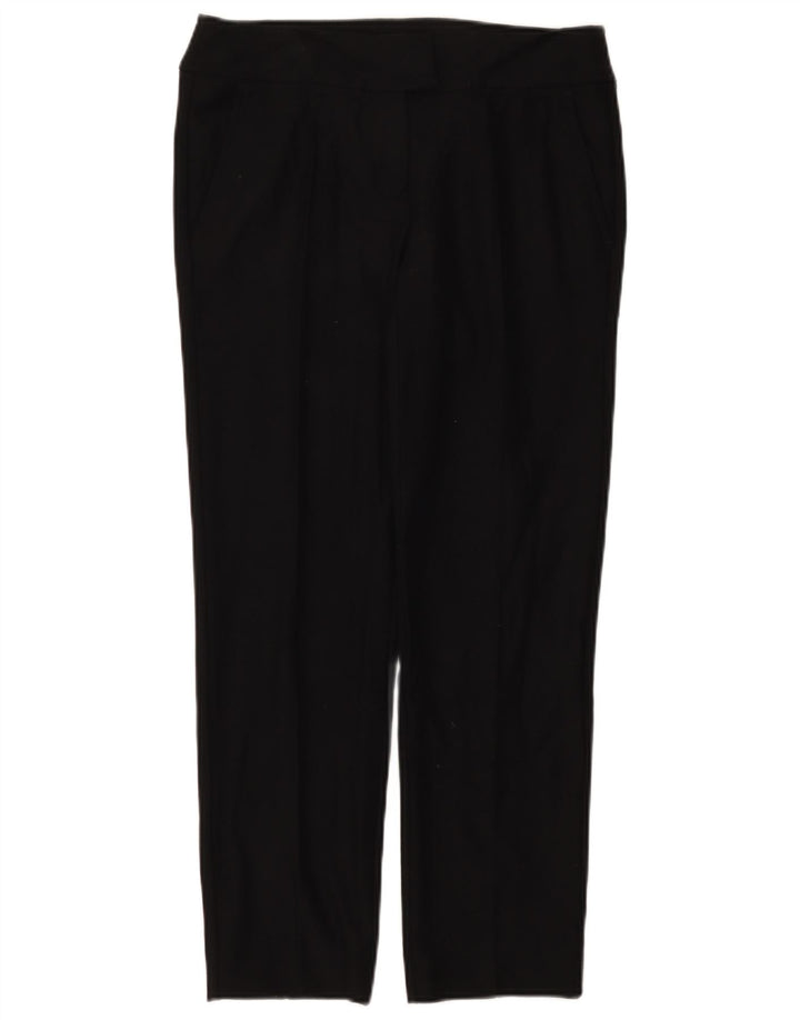 Max & Co. Womens Straight Chino Trousers W30 L27 Black