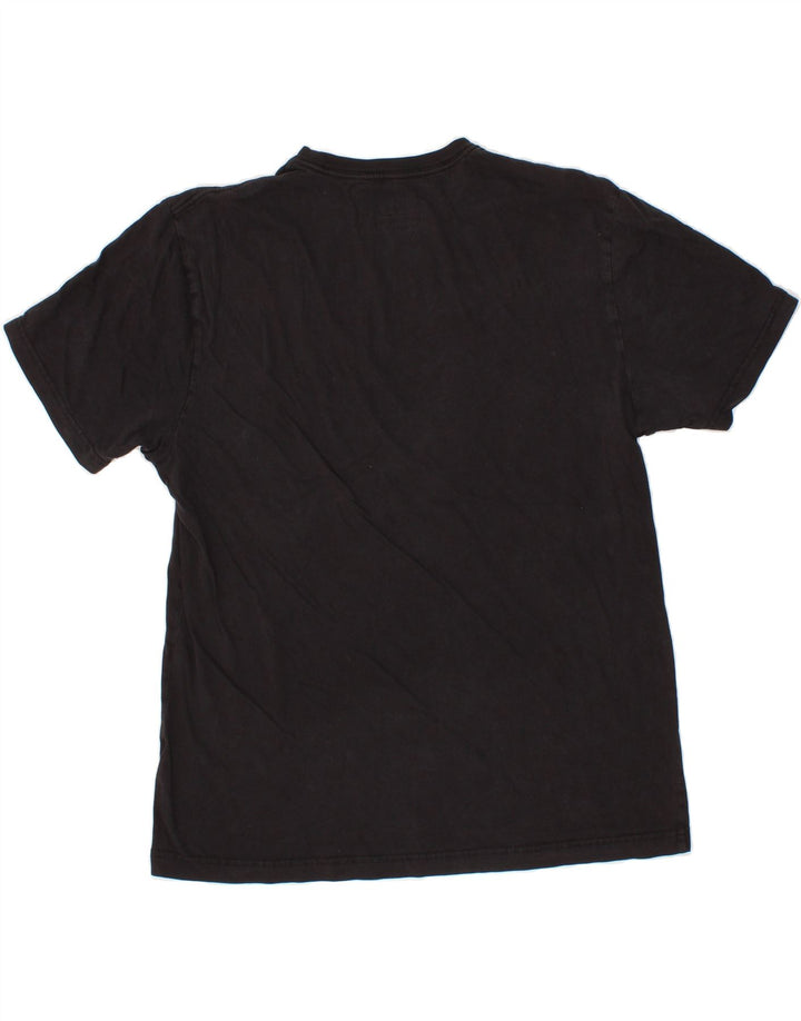 TOMMY HILFIGER Mens T-Shirt Top Large Black Vintage Tommy Hilfiger and Second-Hand Tommy Hilfiger from Messina Hembry 