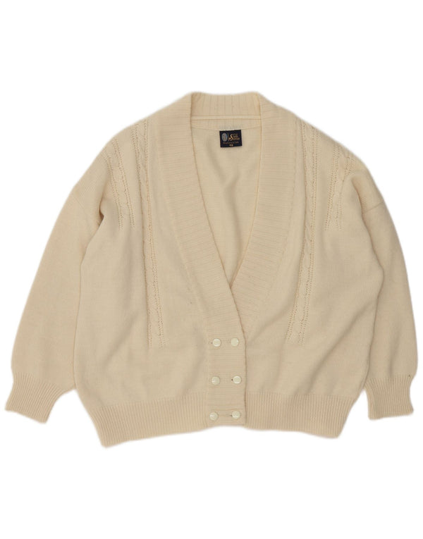 Your Sixth Sense Womens Oversized Cardigan Sweater EU 46 XL Off White