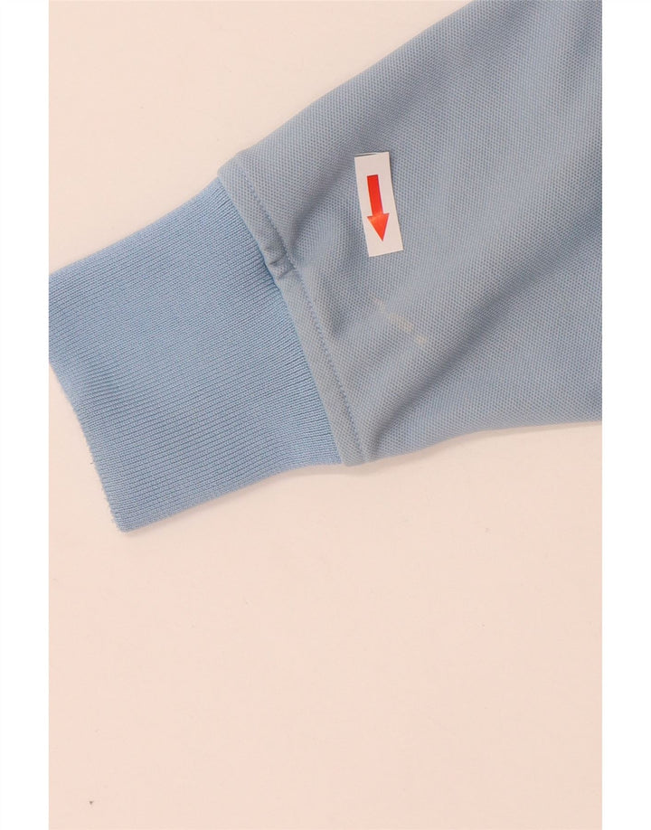 Ellesse Mens Tracksuit Top Jacket Medium Blue Striped Cotton