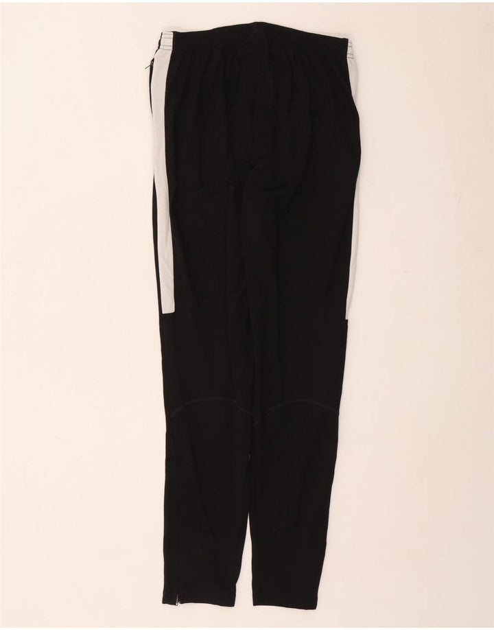 Nike Mens Dri Fit Tracksuit Trousers Medium Black Colourblock Polyester