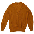 ZARA Womens Oversized Cardigan Sweater UK 10 Small Brown