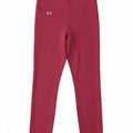 UNDER ARMOUR Womens Crop Leggings UK 10 Small  Pink Polyester