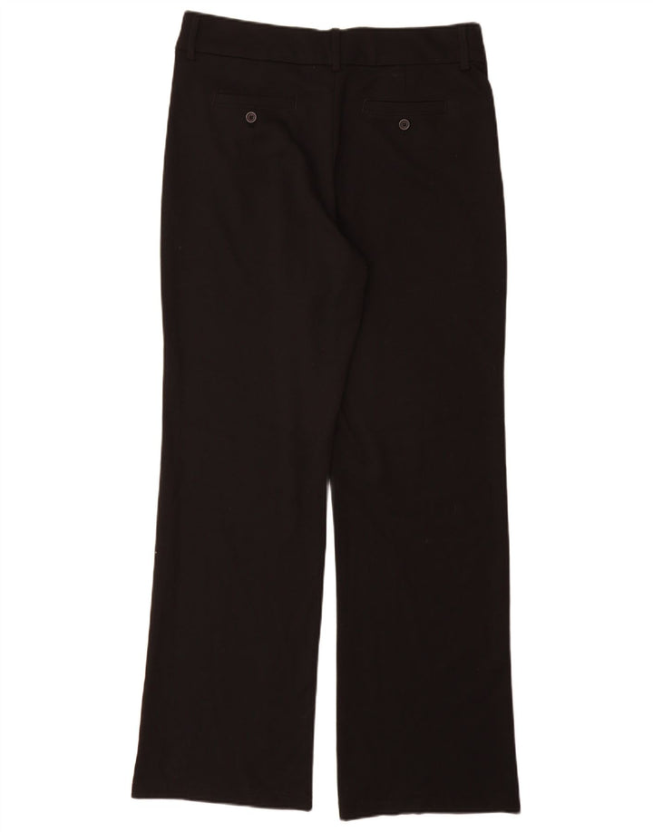 Lee Womens Riders Casual Trousers US 12 Large W32 L32 Black Polyester