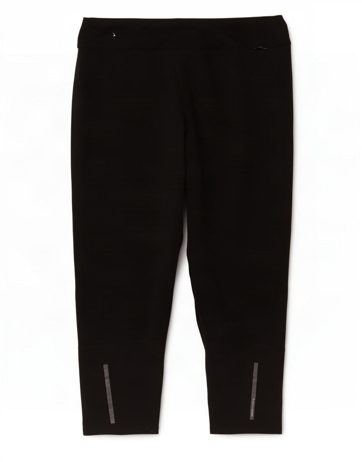 Adidas Womens Climalite Capri Leggings UK 12/14 Medium Black