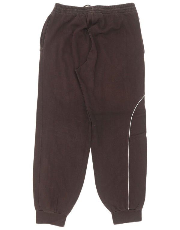 Adidas Mens Tracksuit Trousers Joggers UK 40/42 Medium Black Cotton