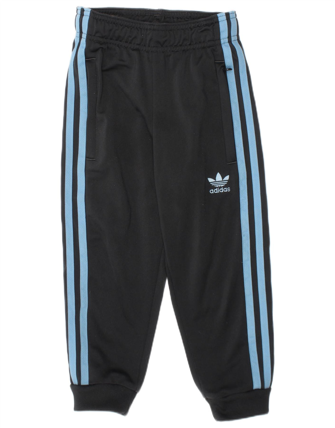 ADIDAS Boys Aeroready Tracksuit Trousers Joggers 3-4 Years Grey Polyester