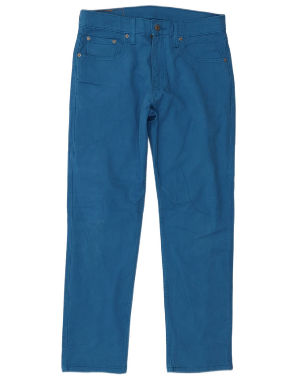 Levi's Mens 502 Tapered Casual Trousers W30 L30 Blue Cotton