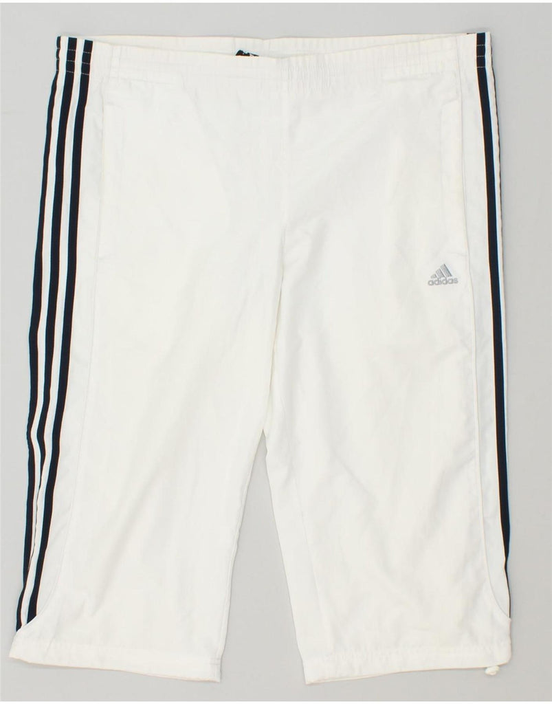 ADIDAS Mens Clima 365 Bermuda Sport Shorts Small White Polyester Vintage Adidas and Second-Hand Adidas from Messina Hembry 