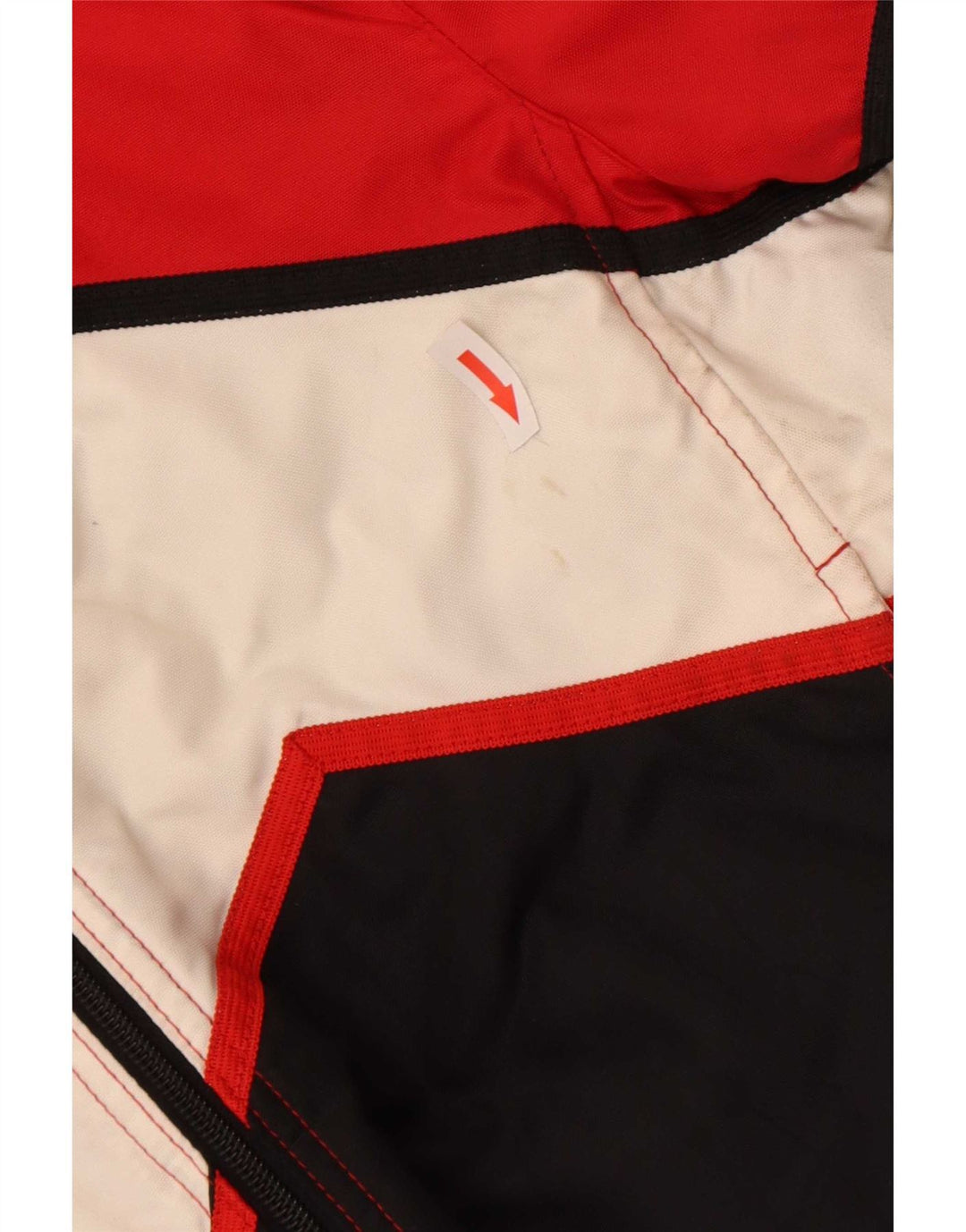 Dainese Mens Graphic Racer Jacket IT 42 XS Red Colourblock Polyamide