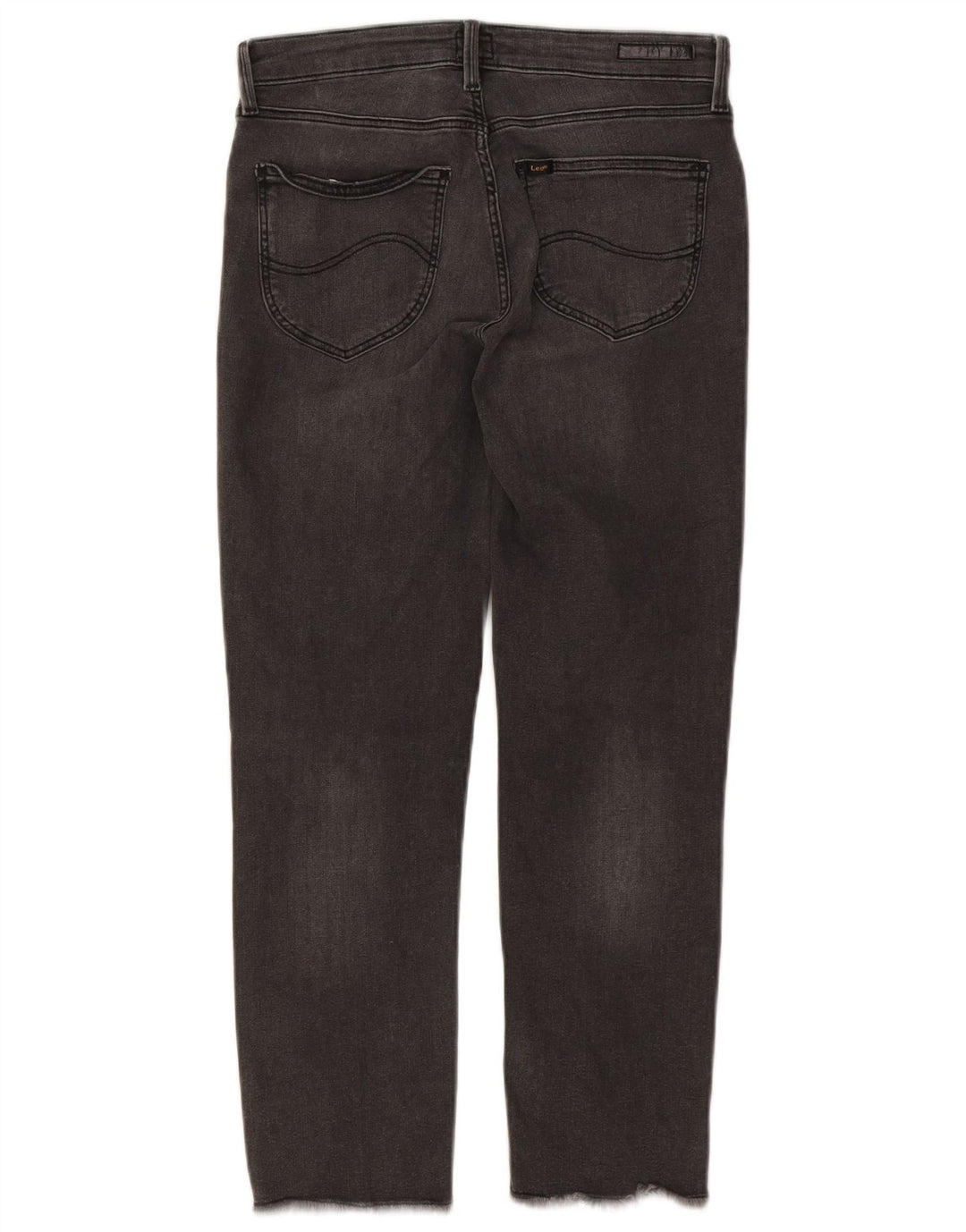 Lee Womens Elly Slim Jeans W29 L24 Grey Cotton