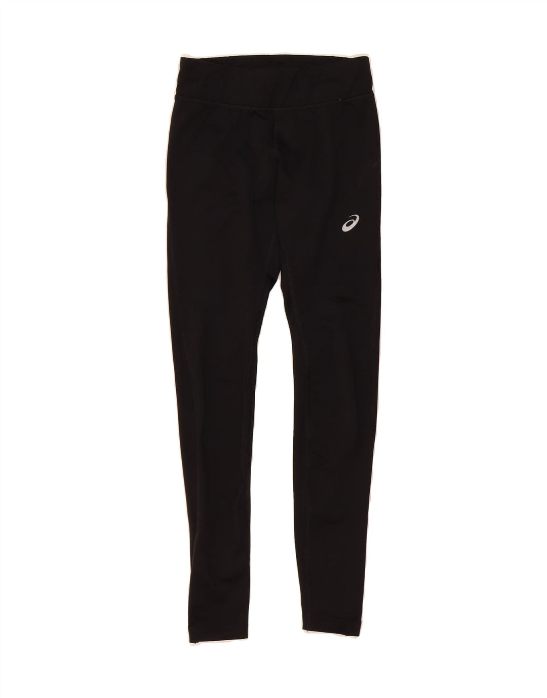 ASICS Womens Leggings UK 4 XS  Black Polyester Vintage Asics and Second-Hand Asics from Messina Hembry 