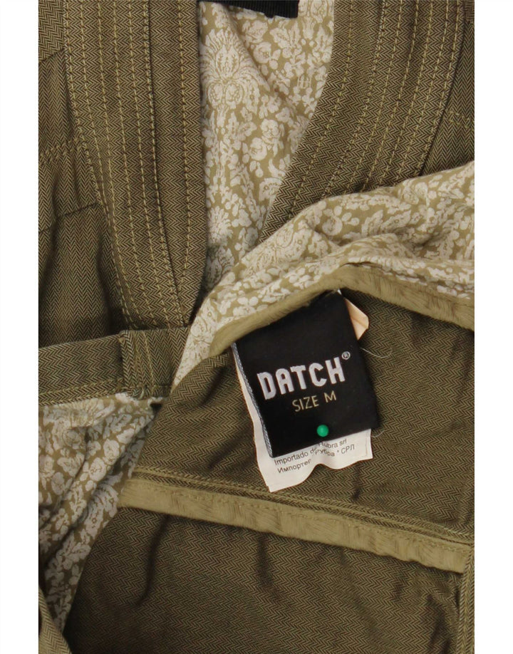 Datch Mens Utility Jacket UK 38 Medium Khaki Cotton