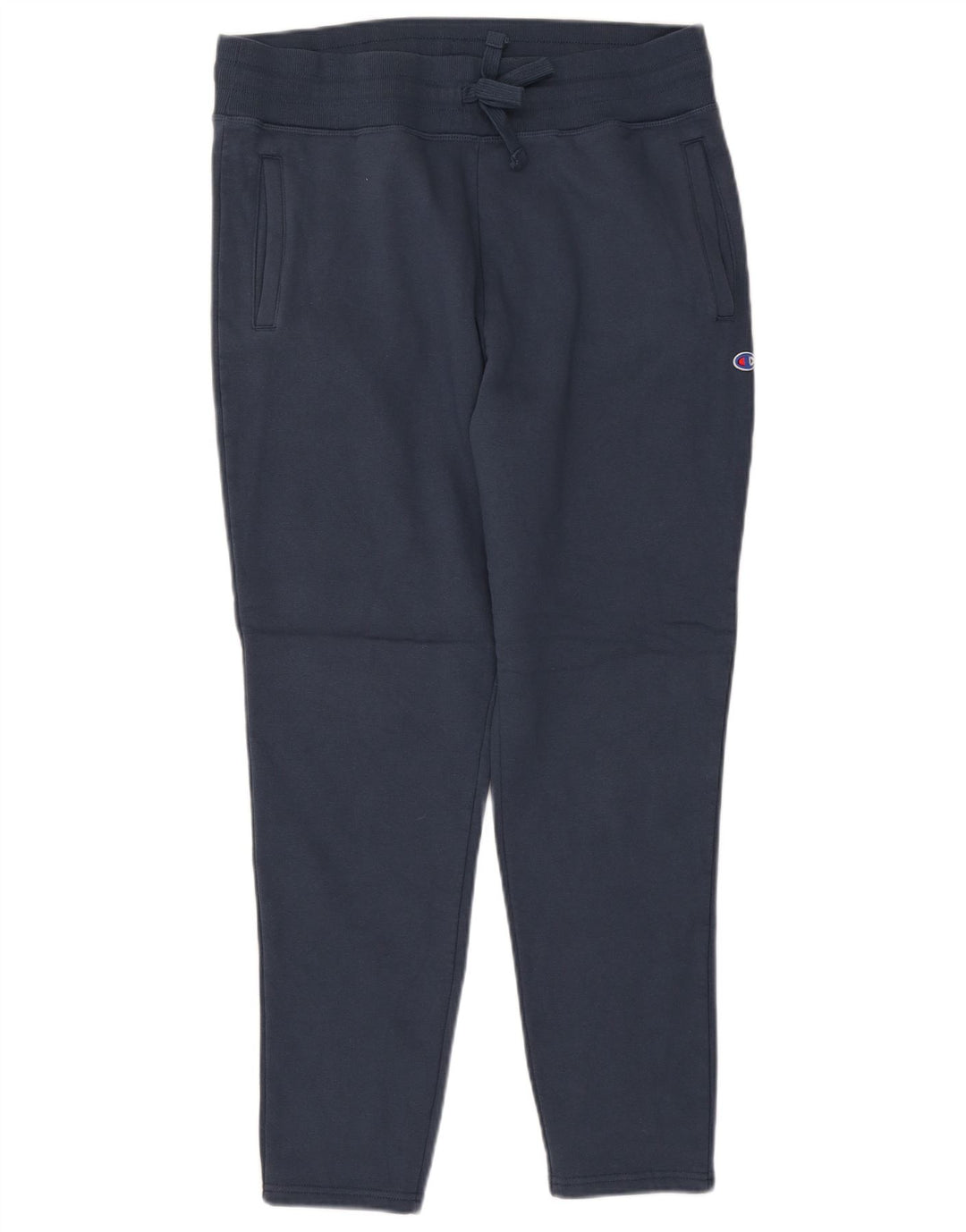 Champion Mens Tracksuit Trousers Large Navy Blue Cotton
