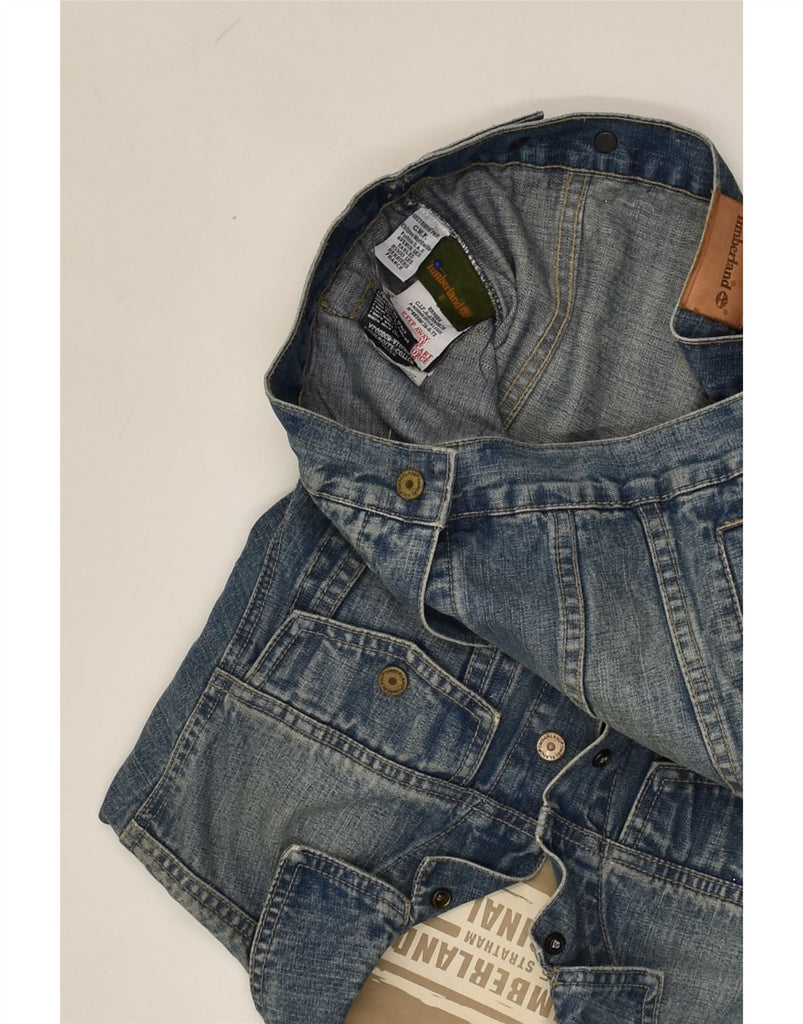 TIMBERLAND Boys Denim Jacket 7-8 Years Blue Cotton | Vintage Timberland | Thrift | Second-Hand Timberland | Used Clothing | Messina Hembry 