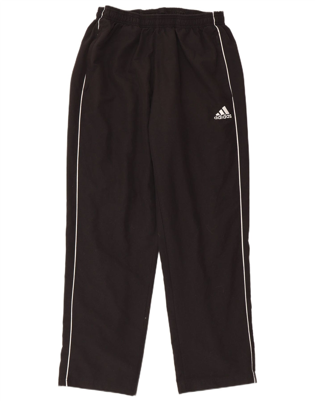 ADIDAS Mens Tracksuit Trousers Large  Black Polyester