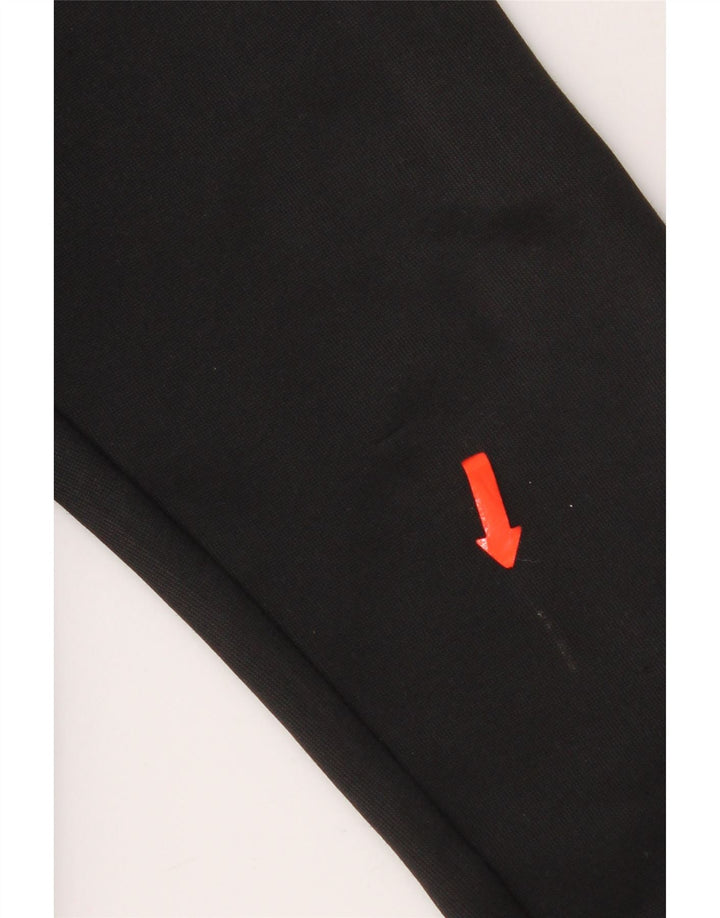 Adidas Mens Tracksuit Top Jacket Small Black Polyester