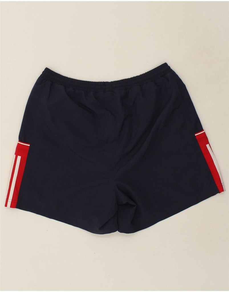 ADIDAS Mens Sport Shorts XL Navy Blue Polyester Vintage Adidas and Second-Hand Adidas from Messina Hembry 