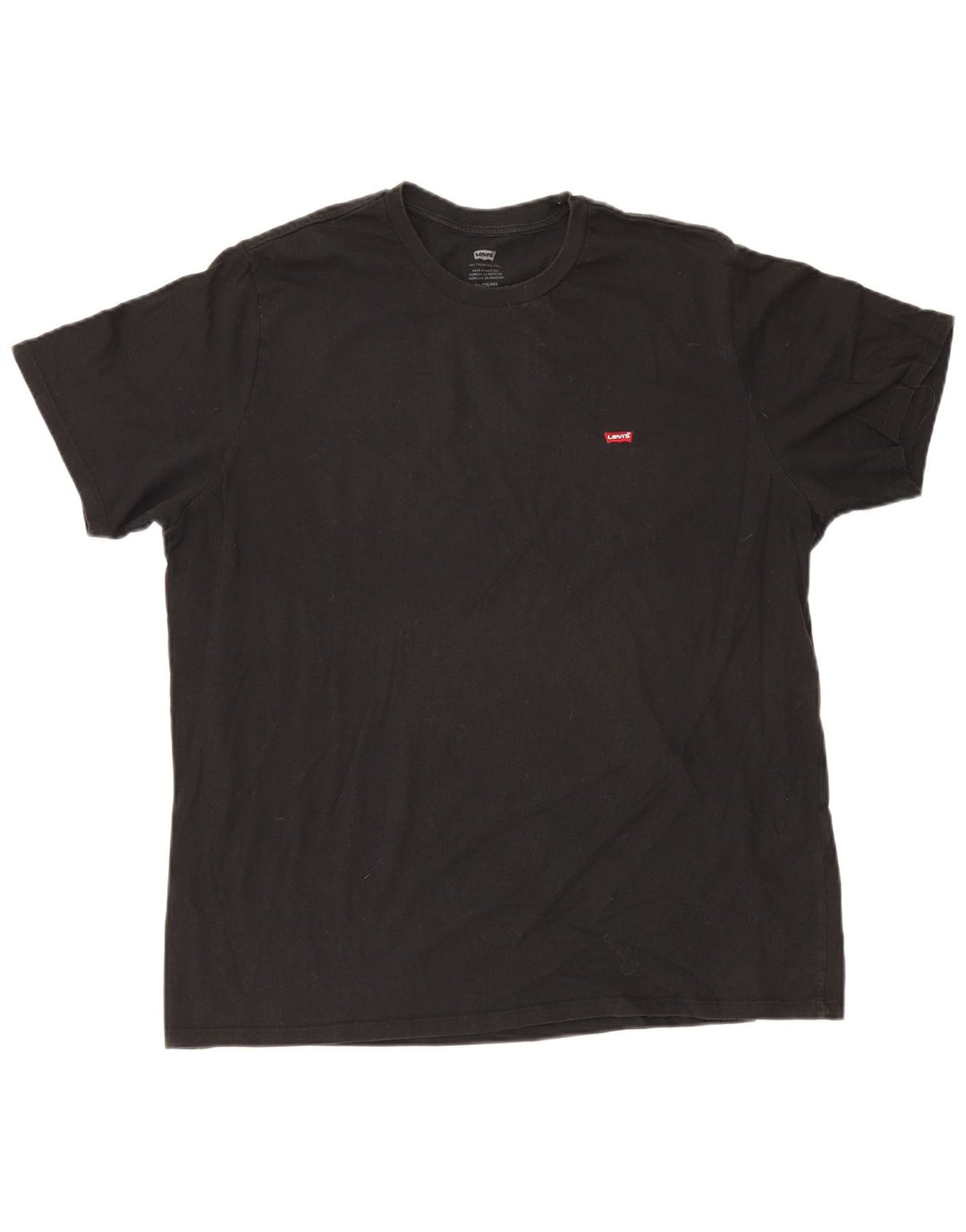 Levi's Mens T-Shirt Top 2XL Black