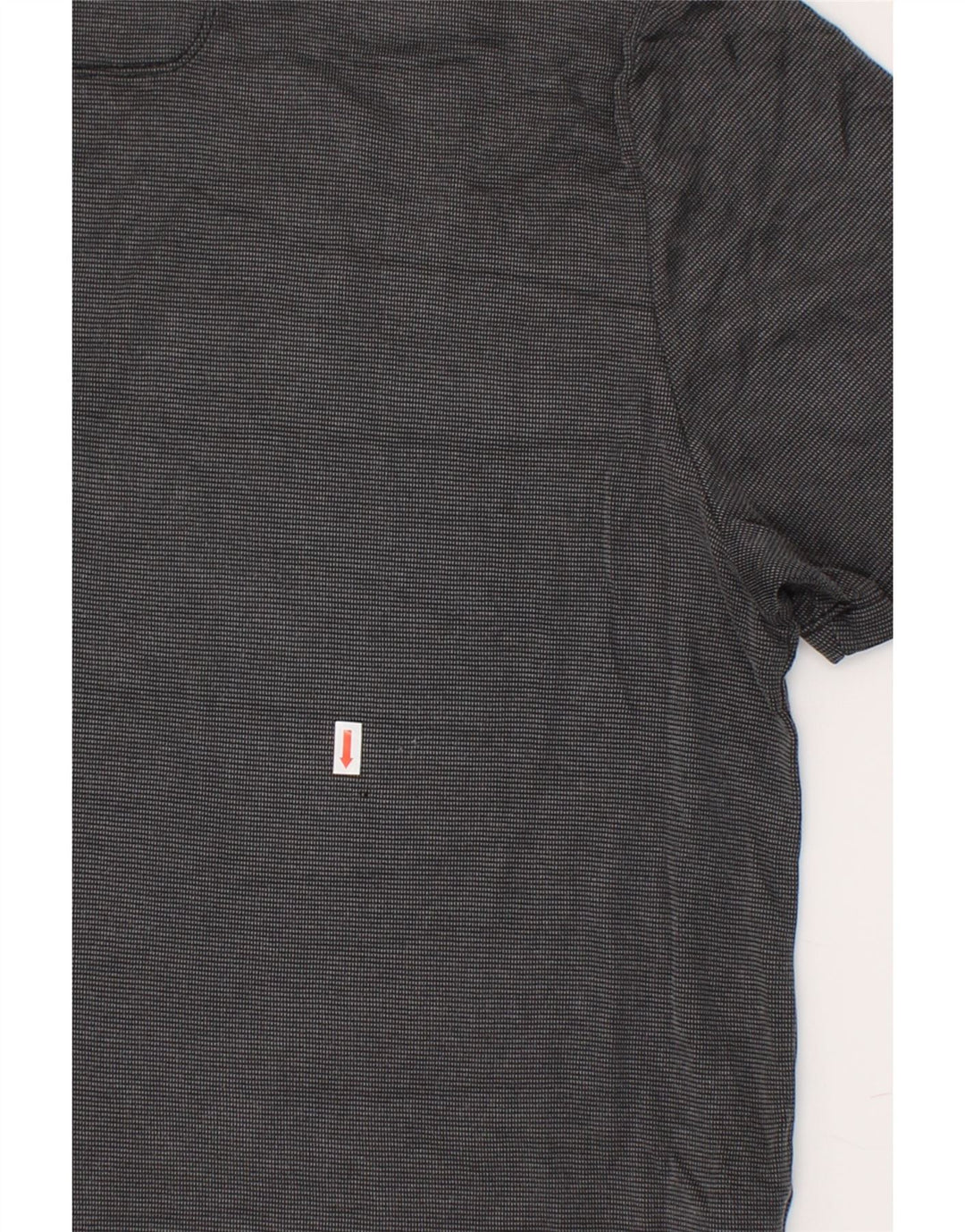 TOMMY BAHAMA Mens T-Shirt Top XL Grey Check Polyester Vintage Tommy Bahama and Second-Hand Tommy Bahama from Messina Hembry 