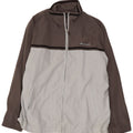 CHAMPION Mens Tracksuit Top Jacket Large Grey Colourblock
