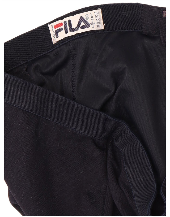 Fila Mens Chino Shorts IT 52 XL W36 Navy Blue