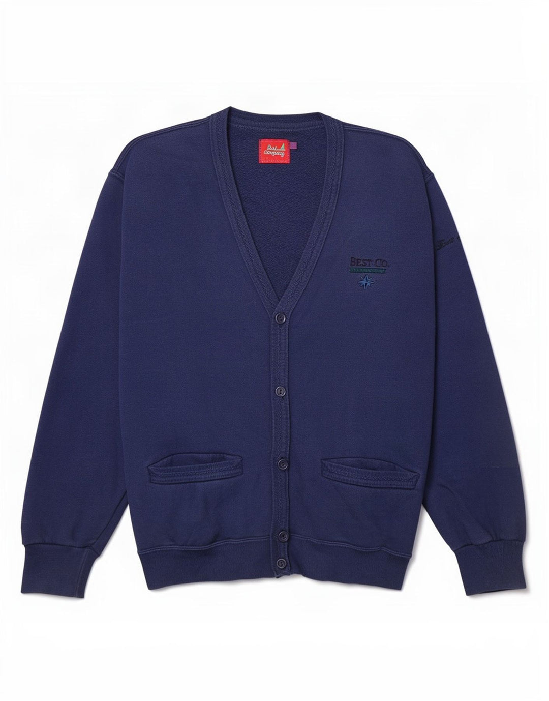 Best Company Mens Tracksuit Top Jacket Small Navy Blue
