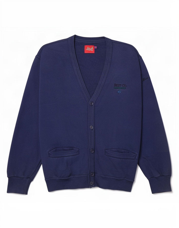 Best Company Mens Tracksuit Top Jacket Small Navy Blue