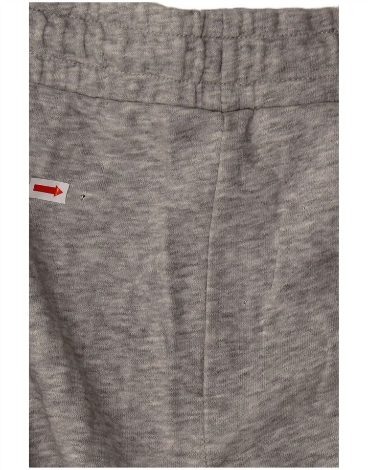 FILA Mens Tracksuit Trousers Joggers Small Grey Flecked Cotton