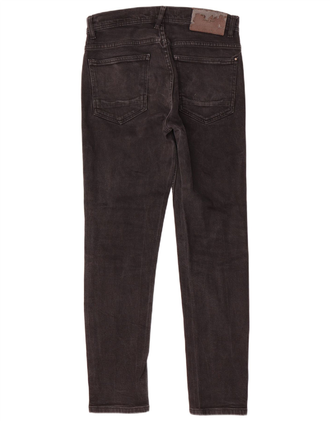 Zara Mens Slim Jeans EU 40 Medium W31 L30 Black