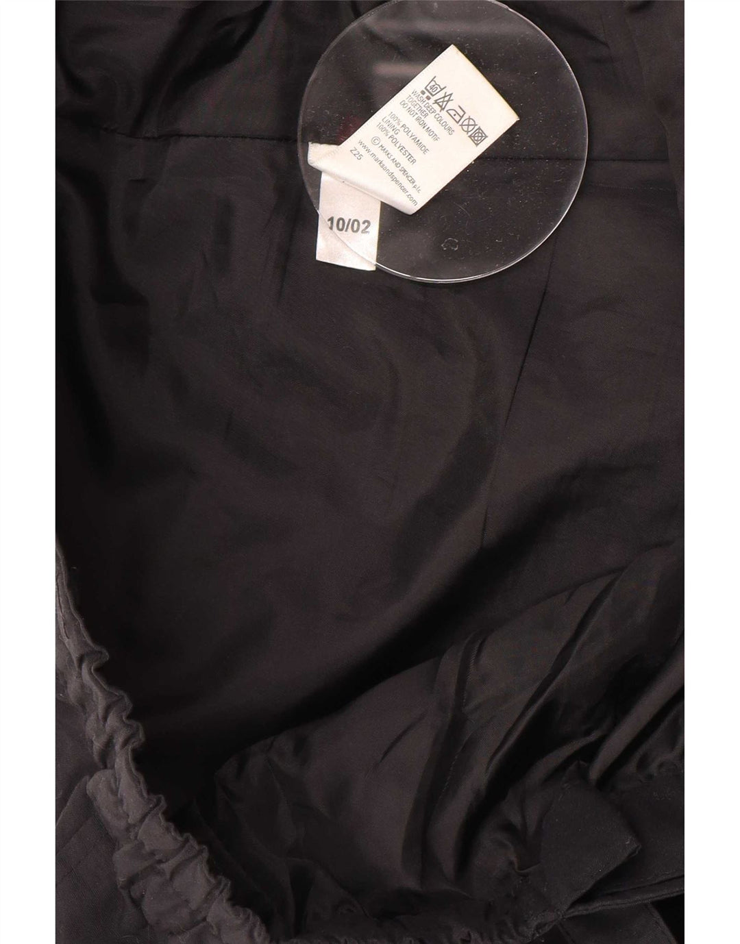 Marks & Spencer Mens Windbreaker Trousers Large W36 L31 Black Polyamide