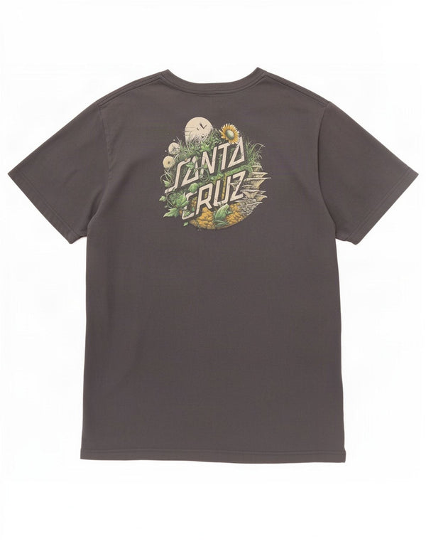 Santa Cruz Mens Graphic T-Shirt Top 2XL Blue Cotton