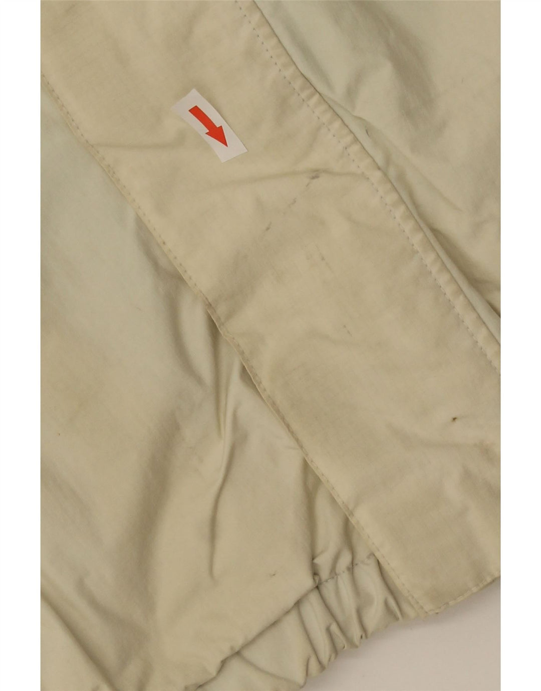 Henri Lloyd Mens Bomber Windbreaker Jacket UK 38 Medium Beige Polyester