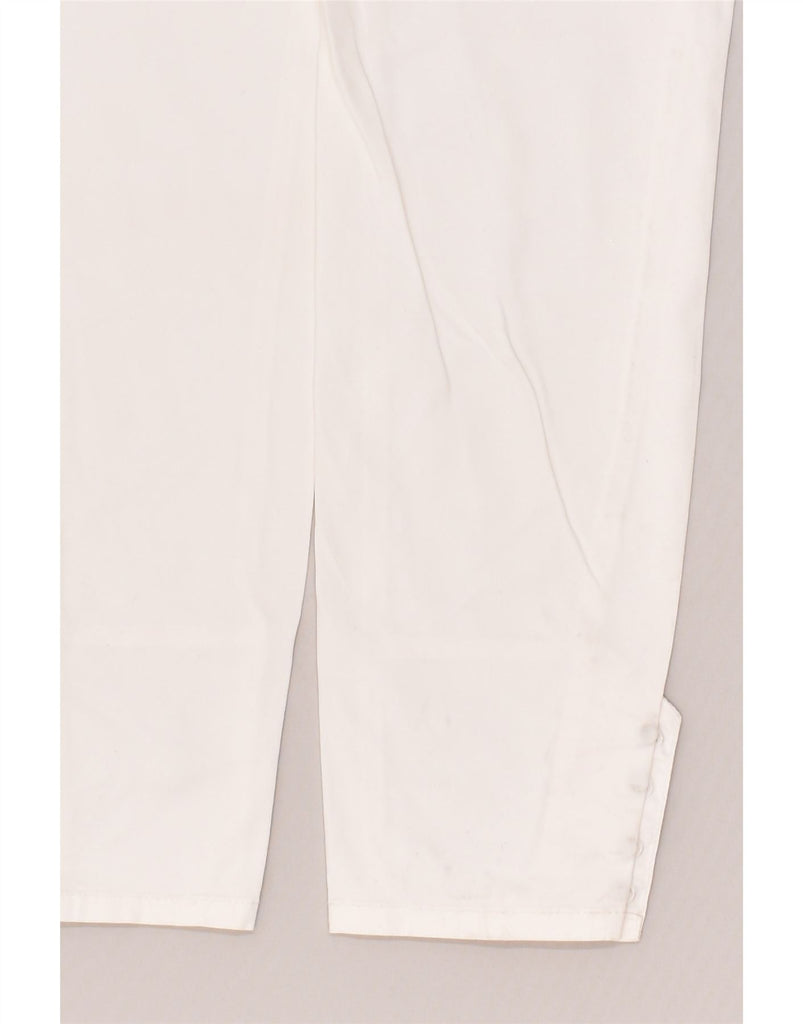 LIU JO Womens Slim Casual Trousers W34 L28  White | Vintage Liu Jo | Thrift | Second-Hand Liu Jo | Used Clothing | Messina Hembry 