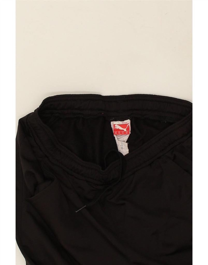 PUMA Boys Tracksuit Trousers 14-15 Years Black Polyester | Vintage Puma | Thrift | Second-Hand Puma | Used Clothing | Messina Hembry 