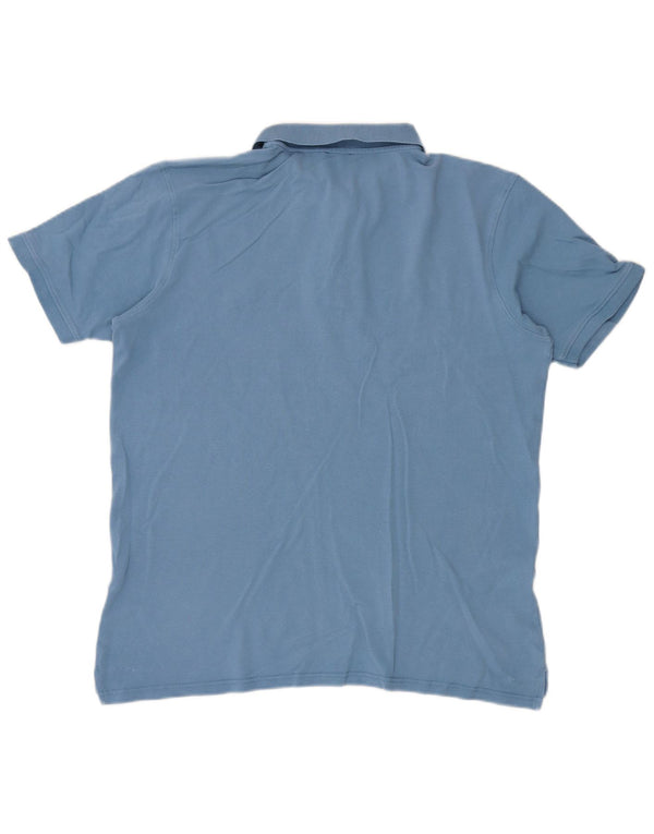 U.S. Polo Assn. Mens Polo Shirt 2XL Blue Cotton