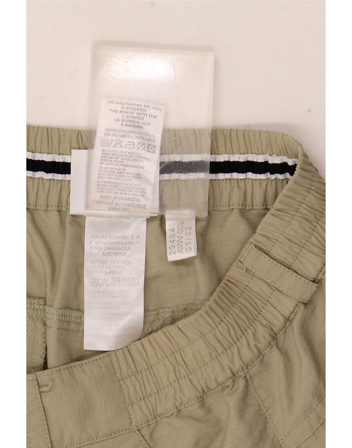 Adidas Mens Chino Shorts W36 Large Beige Polyamide