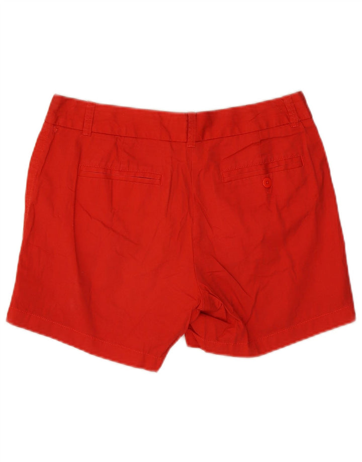 J. Crew Womens Chino Shorts US 4 Small W30  Red Cotton