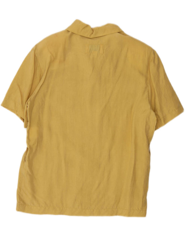 Gimel Girls Short Sleeve Shirt Blouse 15-16 Years Yellow