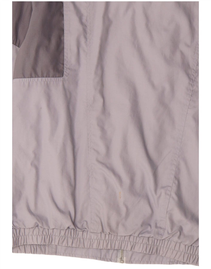 Mercury Mens Bomber Jacket UK 42 XL Purple Colourblock