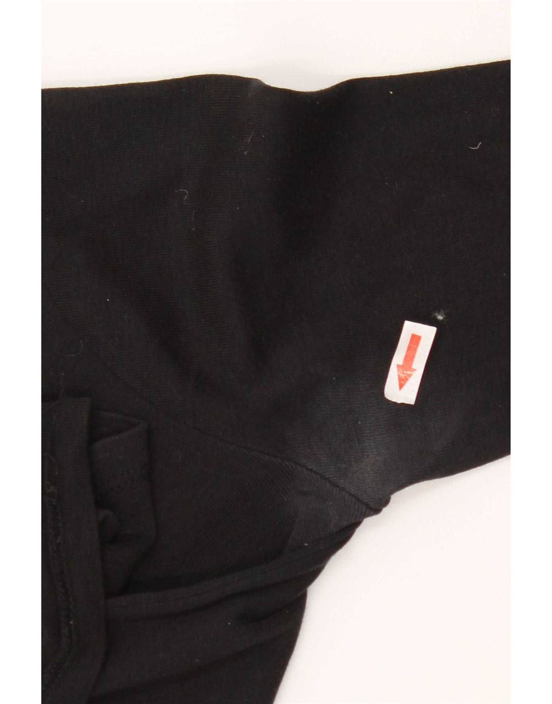 Zara Womens Top 3/4 Sleeve UK 8 Small Black Cotton