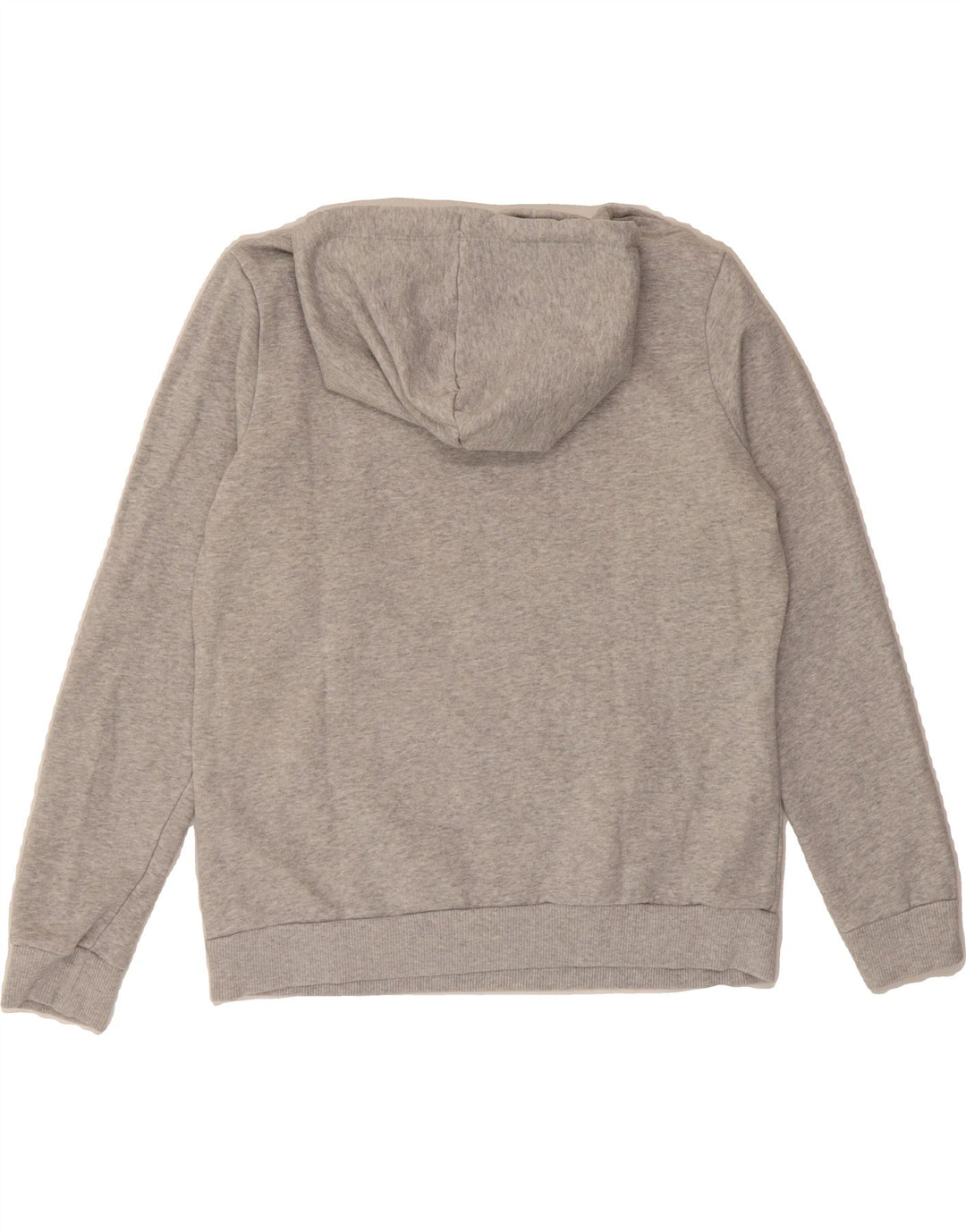 PUMA Womens Hoodie Jumper UK 14 Medium Grey Cotton Vintage Puma and Second-Hand Puma from Messina Hembry 