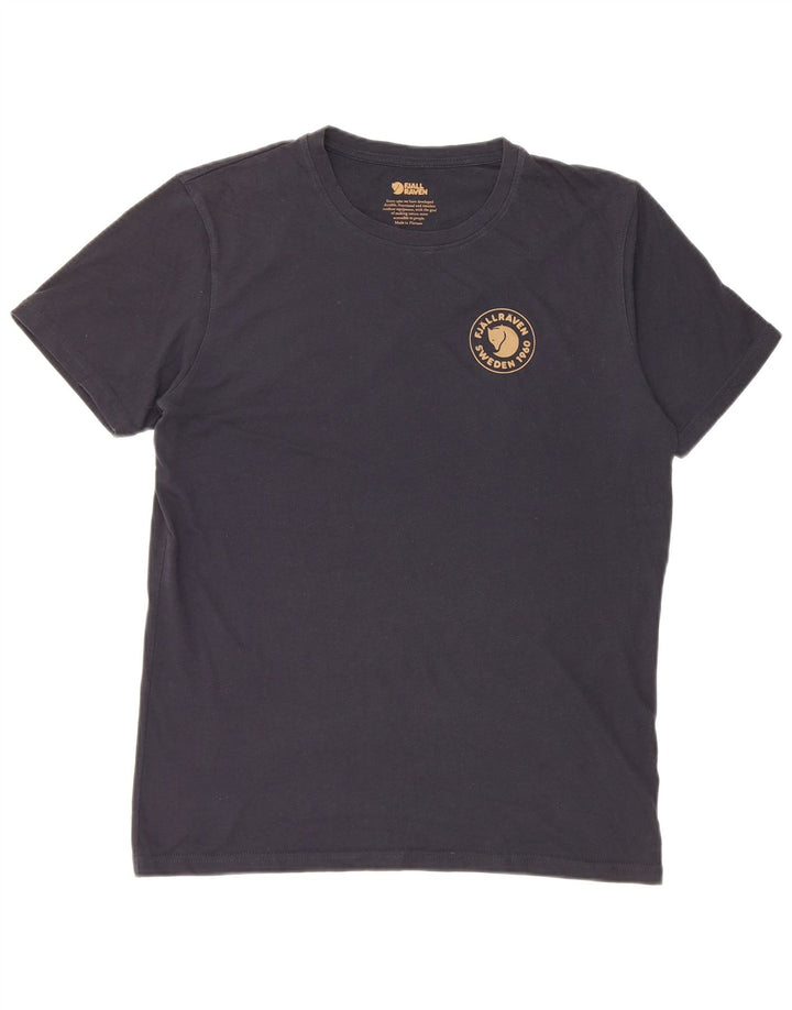 Fjall Raven Mens T-Shirt Top Medium Black Cotton