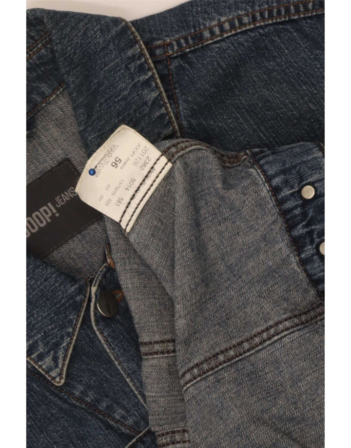 Joop Womens Denim Jacket IT 56 3XL Blue Cotton