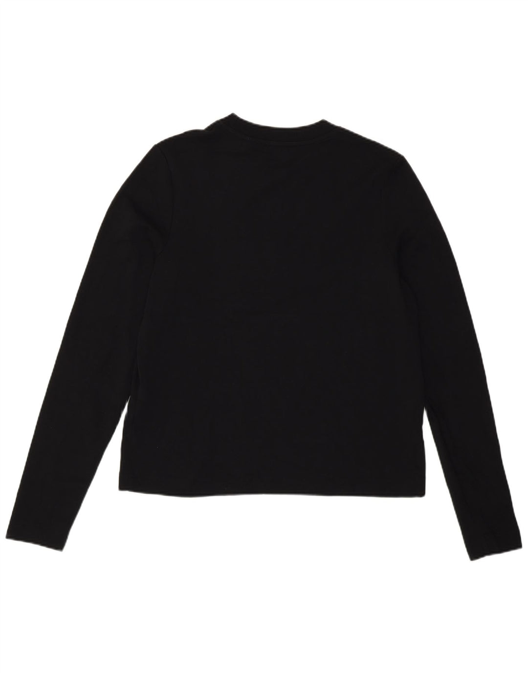 Cos Womens Top Long Sleeve UK 12 Medium Black