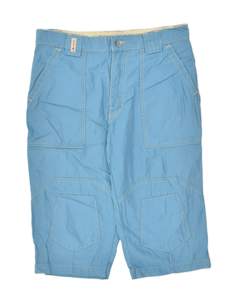 AMERICANINO Mens Bermuda Shorts IT 46 Small W29 L17 Blue Cotton | Vintage Americanino | Thrift | Second-Hand Americanino | Used Clothing | Messina Hembry 