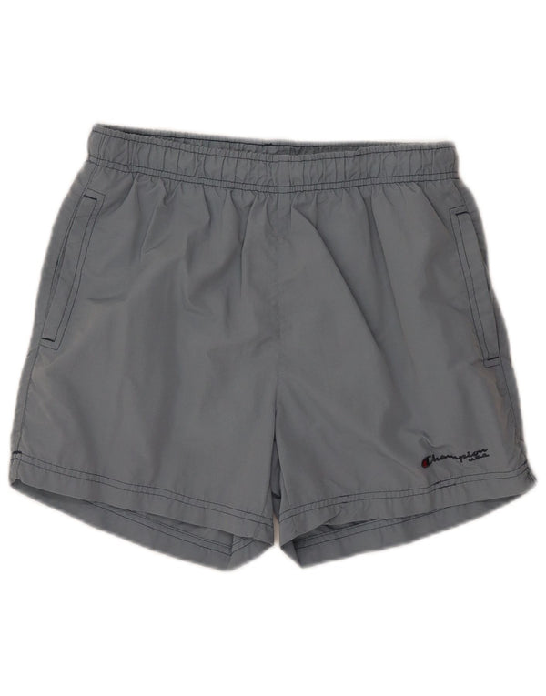 Champion Mens Swimming Shorts Medium  Blue Polyester