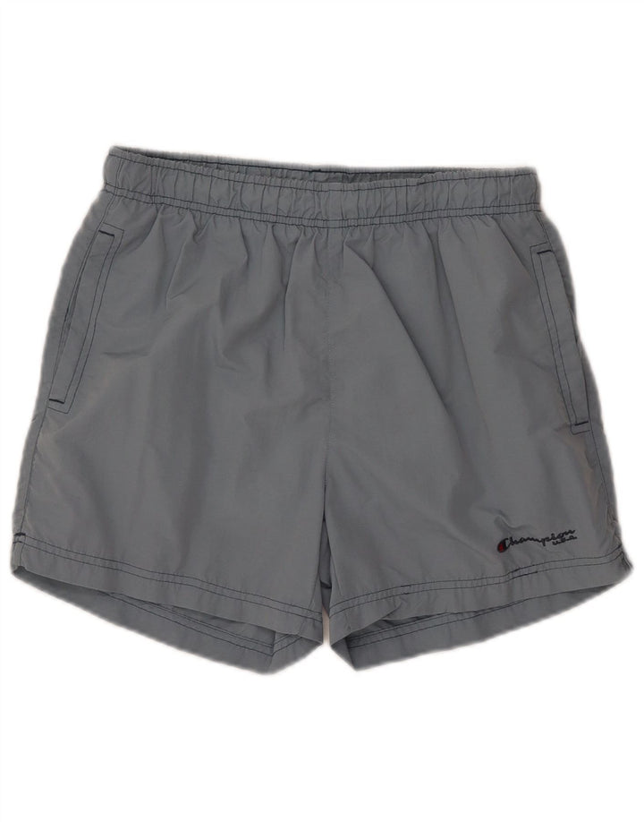 Champion Mens Swimming Shorts Medium  Blue Polyester